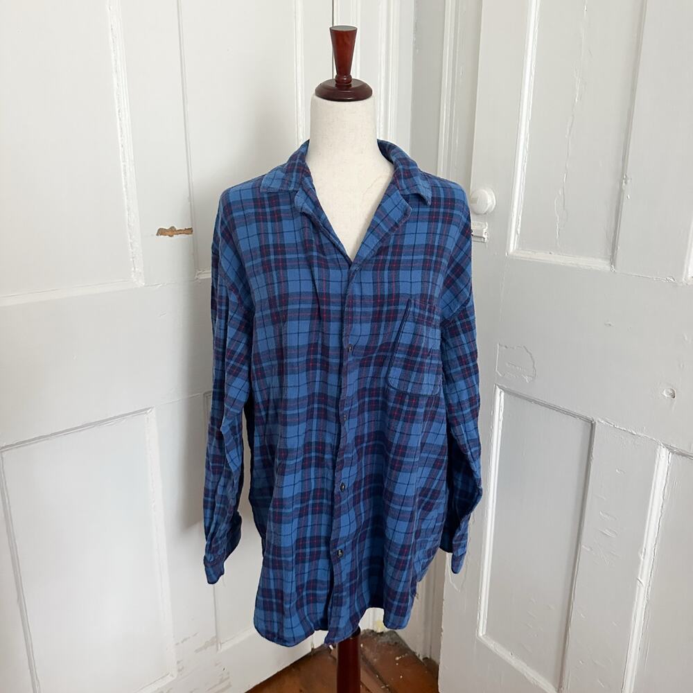 Nautica Sleep Flannel Men's XL 100% Cotton